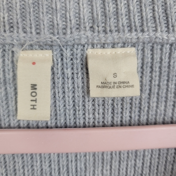 | Anthro | Moth Heather Gray Danna Swing Vest size S - Picture 4 of 7